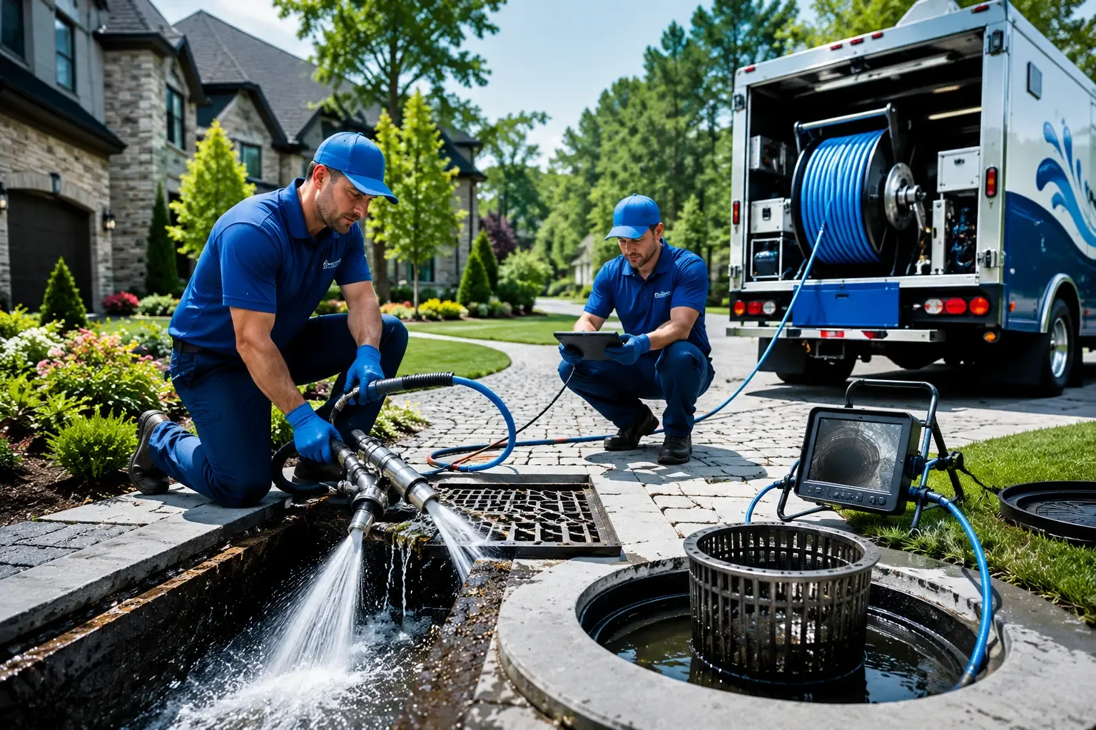 Local outdoor drain cleaning professionals in Yancey, TX