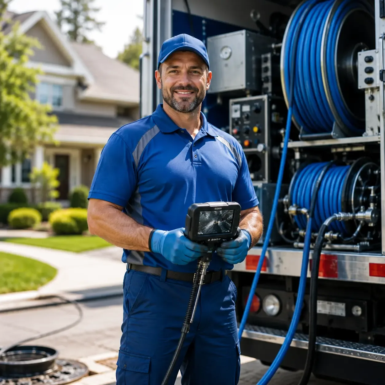 Local outdoor drain cleaning specialists in Yancey, TX